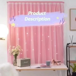 Rèm cửa dán tường chống nắng Rèm cửa sổ trí họa tiết Rèm không cần khoan tường lắp đặt tiện dụng decor phòng ng
