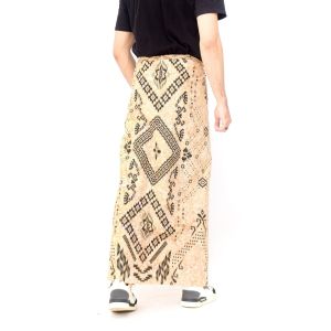 Sarung Batik Pria Motif Balimun Tutul Hitam New Terlaris Elrumi