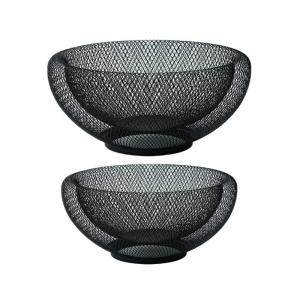 Sturdy Iron Wire And Vegetable Storage Baskets In Nordic Designs Portable Accessory for Multipurpose Use