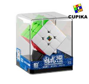 Cube Puzzle 3x3 3m 3 M Stickerless transparant Moyu Meilong Magnet Magnetic