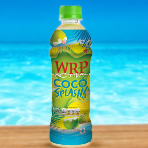 WRP 350ml Active Coco Splash Minuman Rasa Kelapa Mengandung Vitamin C Dan Anti Oksidan W R P Aktif Koko