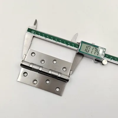 Bản lề lá inox 304 chất lượng dài 100mm dày 15mm tặng vít lắp đặt inox 304 sử dụng lắp đặt cho các loại cửa đi [ cửa gỗ nhôm hoặc cửa sắt ]