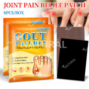 8pcs Gout Treatment Patch Finger Toe Bunion Pain Relief Medical Plaster Foot Bone Thumb Corrector Stickers Care Gentle Formula Effective Relieve Joint Pain