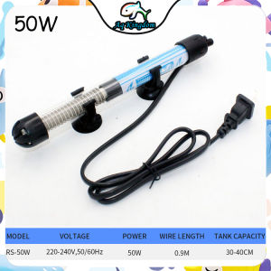 50-300W Rotate Electrical Aquarium Heater Precise Control Explosion-proof Heating Rod for Fish Tank With Bubble Wrap