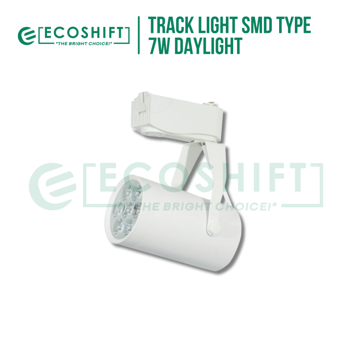Ecoshift LED Track Light Round 7W White | Lazada PH