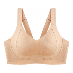 『Hot Sale 』Adjustable Seamless Comfortable Supportive Wireless Bra Fixed Cup Lift Up Saggy Breasts/anti sagging bra/plus size sports bra