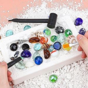 Bartley-lz COD อัญมณีขุดดิน การขุดค้นทางโบราณคดี ฟอสซิลไดโนเสาร์ ของเล่น ของเล่นเด็ก