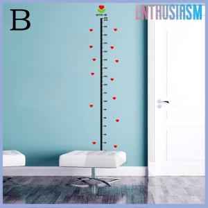 【Enthusiasm】🌟🌟【Hot Sale】🎈 heart wall sticker baby growth chart under sea animal height measure decal