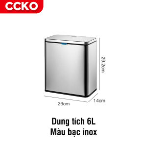 Thùng rác gắn cánh cửa tủ bếp CCKO CK9943 cao cấp