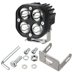 Ruitaisen 3 Inch 40W Yellow LED Work Light Bar Pods Spot Driving Fog Offroad ATV Lamps