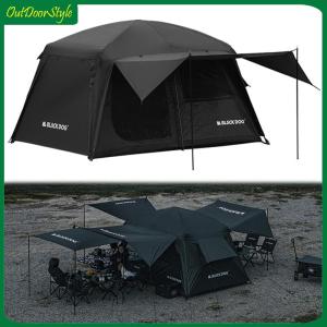 【Arrive 1-3 Days】เต็นท์แคมป์ปิ้ง 3 ห้อง สำหรับครอบครัว น้ำหนักเบาและติดตั้งง่าย พร้อมวัสดุกันน้ำและกันแดด สำหรับท่องเที่ยวกลางแจ้ง