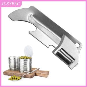 JCSYFAC Foldable 2 In 1 Polished Stainless Steel Finish with The Utili-key Multi-function Can Opener Mini Openers kitchen accessories