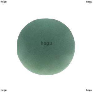 [COD] hegu 1ชิ้น9 12 15ซม. ทรงกลมสีเขียวดอกไม้แห้งลูกบอลฟองน้ำโคลนตกแต่งช่อดอกไม้เครื่องมือจัดดอกไม้สด