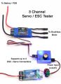 Servo Motor PWM Tester Aeromodelling RC Car Hobby. 