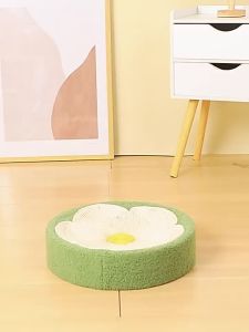 Cat Small Dog Deep Sleep Bed Hand-made Natural Sisal Scratcher Bed Extra SpaceBed