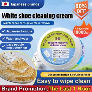 Multi-Effect White Shoe Cleaning Japanese Formula Cream Stubborn Stains Removal No-Need Wash Multi-Functional Cleaning Paste