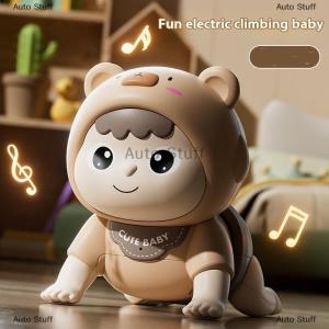 [COD] Auto Stuff 1 Mảnh Toddler Tìm Hiểu Để Leo Lên Giáo Dục Di Chuyển Đồ Chơi Điện Bé Búp Bê Bò Đồ Chơi Với Âm Thanh Cho 0-12 Tháng Quà Tặng