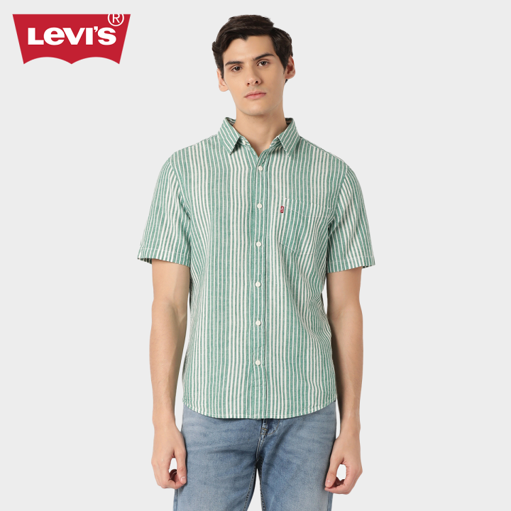 Levi's® Men's Short-Sleeve Classic Standard Fit Shirt 86627-0231 Lazada PH