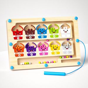 Đồ chơi phân loại màu có từ tính giúp trẻ rèn luyện kỹ năng -CTG