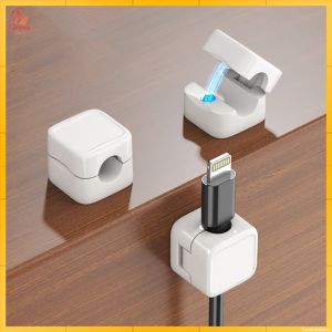 Kabel Klip Magnetic Cable Holder Organizer / Clip Penyimpanan Kabel Winder Bracket Kabel CF C1088