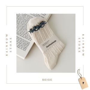 Quality Candy Color Japanese socks Korean Style mid-tube cotton socks