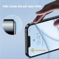 Kính cường lực Iphone 16 Pro Max / 15 Pro Max / 14 Plus / 13 Mini / 12 Pro / 11 / Xs full màn hình trong suốt hãng GOR. 