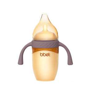 Baby Pro Dumbo Silicone Baby Bottle Nano Silver Brown 150ml & 210ml