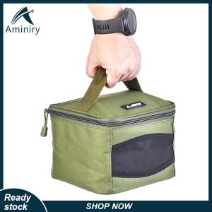 Aminiry[Love sports] รอกถุงตกปลาคาร์พใช้สำหรับกระเป๋ารอกตกปลาชนิดกล่องเก็บอุปกรณ์ตกปลาแบบพกพาและที่คลุมป้องกัน