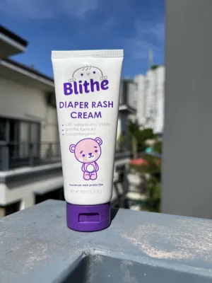 blithe baby cream powder talc free 15% zinc oxide cornstarch calendula scent gel ointment rashes irritated skin hypoallergenic diaper rash