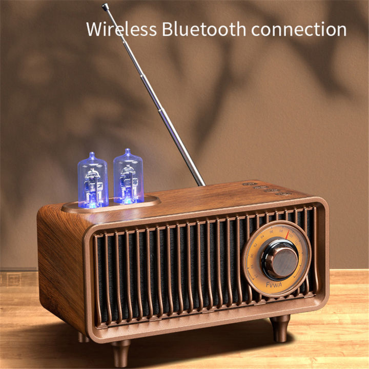 【Malaysia Stock】Kebidumei Retro Wireless Bluetooth Speaker Subwoofer