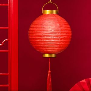 AAIV Chinese Style Chinese Style Lantern Cute Rabbit Traditional Festival Round Paper Lantern Handheld Lantern Hanging Festival Antique Lantern Mid-Autumn Festival