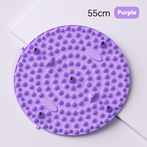 55CM Foot Massage pad Finger Pressure Board Indoor Running Toe Massage Pad Meridian Circulation Jogging Anti Slip Circular Foot Pad