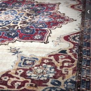 Thảm Len Trải Sàn Trang Trang Trí Vintage - Cổ điển Cho Phòng Khách Phòng Ngủ Chụp Hình và Các Sự Kiện (Dày 1.2cm Size 1m6x2m3)