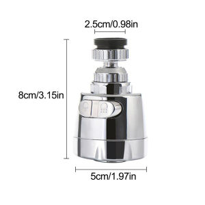 Utility Stainless Steel 360 Degree Flexible Nozzle Kitchen Sink Tap Faucet Extender
