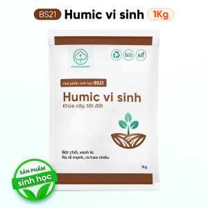 BS21 Humic Vi Sinh Cải Tạo Đất Tơi Xốp Kích Ra Rễ Đẻ Nhánh 250g 500g 1kg - Bác Sĩ Cây Xanh