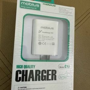 Mobius C12T 33W power adapter Type-C fast charger with TYPE C fast charging Cables