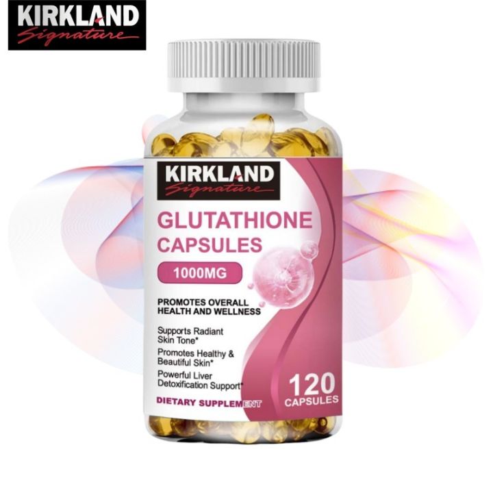 KIRKLAND Glutathione Capsules Support antioxidant and integrated  detoxification Natural Glutathione For Skin Brightening Detoxification And  Immune System Boost - Lazada