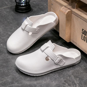 [Free Shipping] New WomenS Summer Outdoor Thick-Soled Non-Slip Waterproof Closed-Toe Mules With Soft Quiet Soles