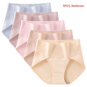 3Pcs Cotton Phụ Nữ Quần Lót eo cao đồ mặc gen bụng Thoáng Khí Cô Gái Tóm Tắt Nữ Đồ Lót M-XXL