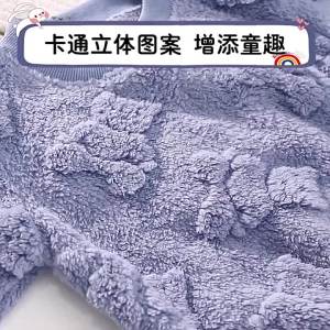 Childrens Flannel Pajamas Set Flannel Warm Sleepwear For Kids Thicken Boys Clothes Sets Girls Winter Baby Thermal Underwear2026