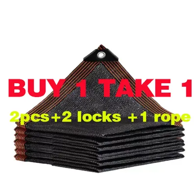[Buy 1 take 1]sunshade net Outdoor garden net weather net outdoor plants UV protection sunshade net greenhouse sunshade net sunscreen car cover sunshade cloth cover 90% shading rate