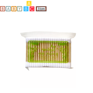 Tăm Bông Ngoái Tai Thân Gỗ Trúc Aquastar 200c Tăm Bông Ngoáy Tai Người Lớn Thân Cây Trúc Cao Cấp