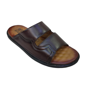 Dép Nam Quai Ngang HA NAM Da Bò Thật Cao Cấp DNA2186