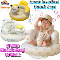 【Besty】Inflatable Baby Sofa Kursi Duduk Sofa Bayi Chair Tiup Dengan Music Bayi Tiup Belajar Duduk. 