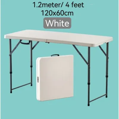 KT WARE 2X4 FT Multipurpose Folding Table Heavy Duty Exhibition Dining Outdoor Folding Table Meja Lipat serbaguna