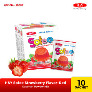 H&Y HEALTHY & YOUNG Sofee Jelly Powder Mix Strawberry Flavor 10Sachet/box 150g