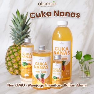 ALAMEE Cuka Nanas Original Pineapple Cider Vinegar With Mother Organik