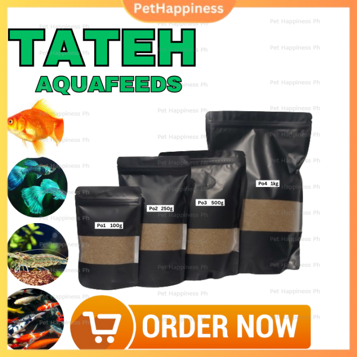 Po1 Po2 Po3 Po4 Po5 P. Vannamei feeds & Fish Food Sinking Pellet Tateh