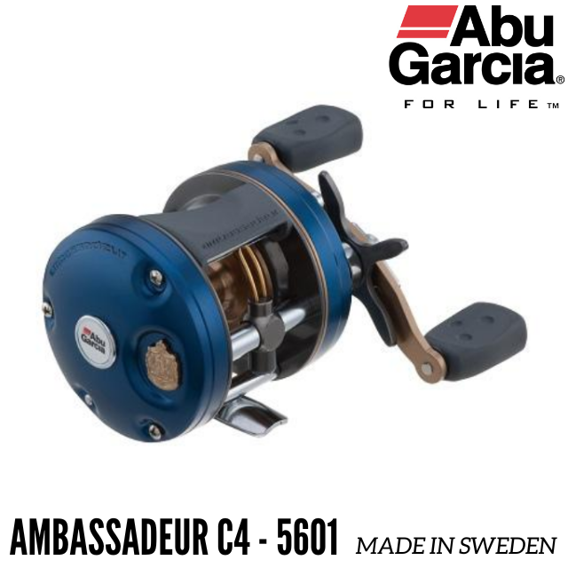 Abu Garcia - Made in Sweden, the Abu Garcia® Ambassadeur® C4 Round