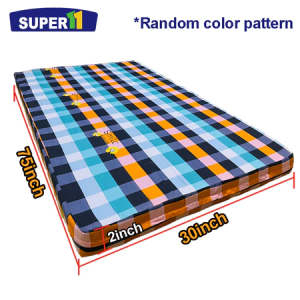 [5 Years Warranty] Foldable Foam Mattress 2/4 Inch Washable Cover High Density PH Local Stock